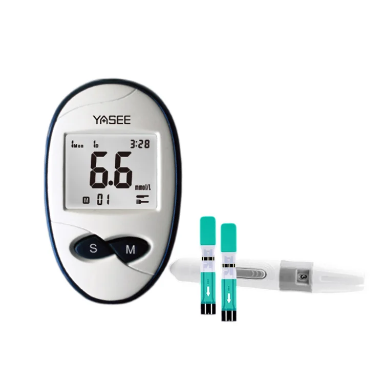 blood glucose meter with USB cable/Yasee blood glucose meter/ blood sugar sensor linking to PC