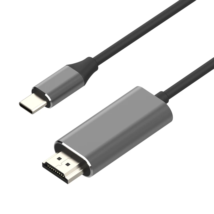 4K UHD USB Type C to HDMI Cable 3840*2160 Resolution USB-C to HDMI Male Cable 60Hz Refresh Rate