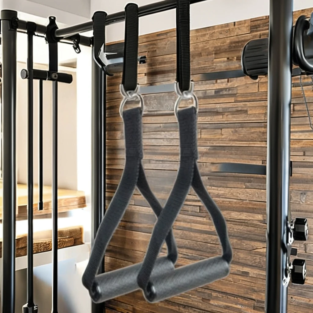 High Quality Gym Strength Training Triceps Straps Home Exercise Cable Pull Pulley Factory Direct Latest Design