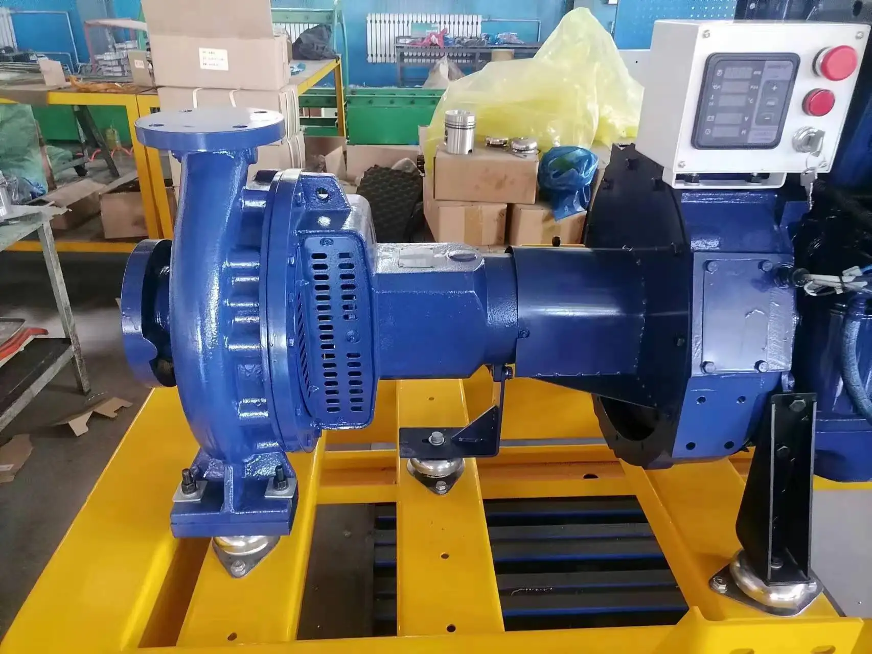 6 inch diesel centrifugal irrigation pump with F4L912 diesel engine 100-65mm