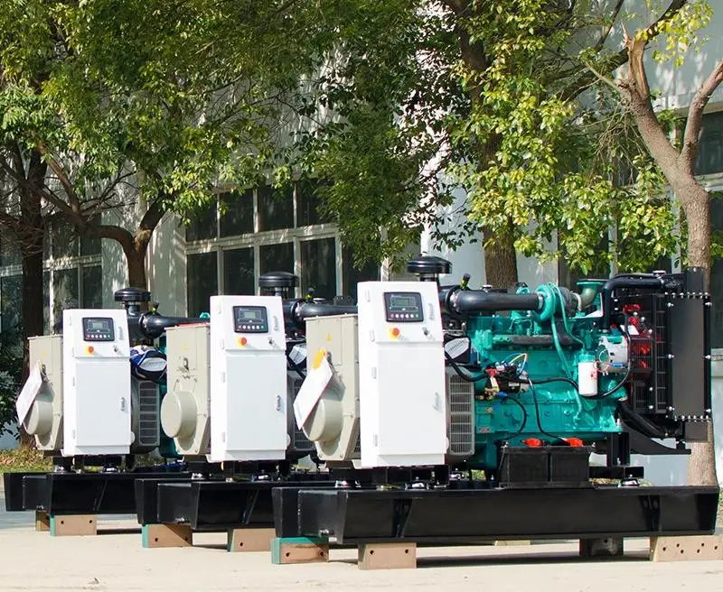 150-1500 kw Cumm brand Diesel generator set with static speaker for sale