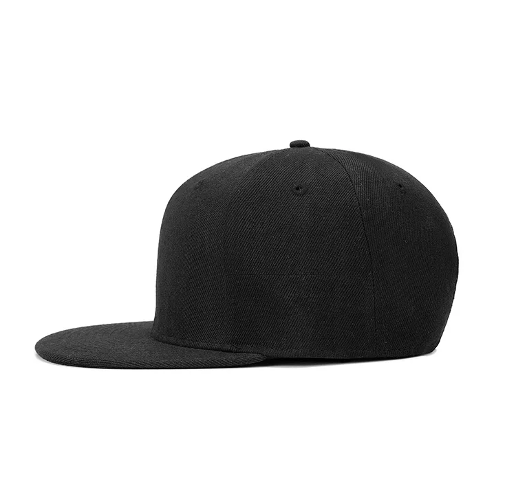 Manufacturer Plain New Custom yupoong Snap Back 5 Panel flat brim Snapback caps hats