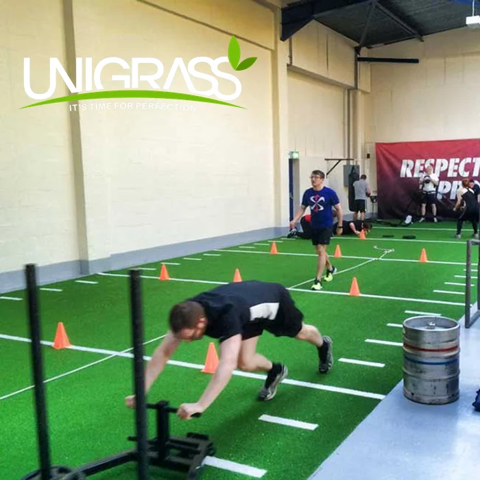 UNI Made in China Gym trail Fitness  trail  Artificial Grass Number Track