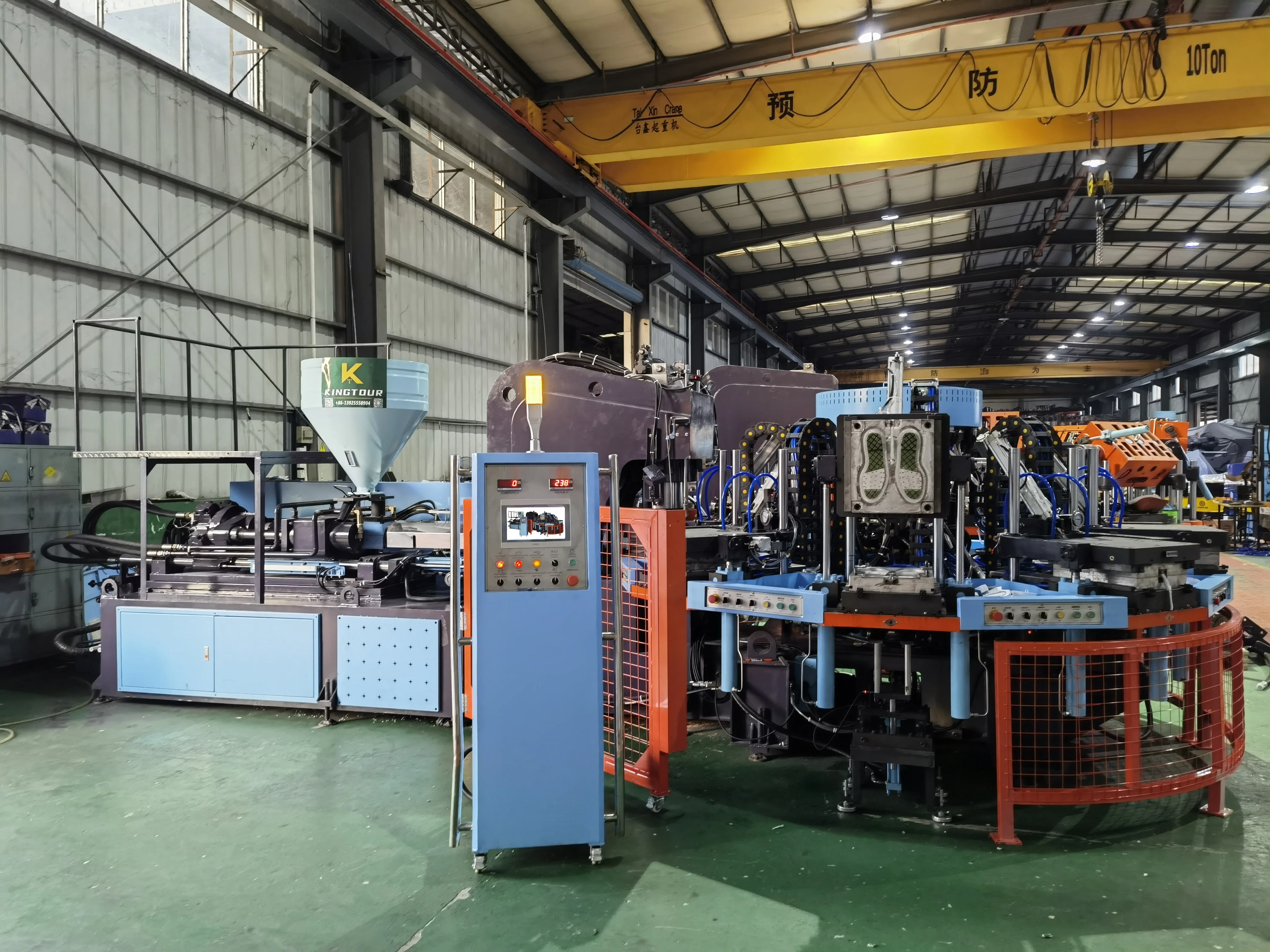 KT-668 полный автомат 8 станция вращающаяся машина для ПВХ из термопластичной резины, защитный чехол для мобильного телефона из термополиуретана, роторная литьевая машина для изготовления обувной подошвы