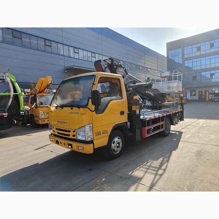 Japan 16m 20m Truck Mounted Telescopic Basket Aerial Platform Truck