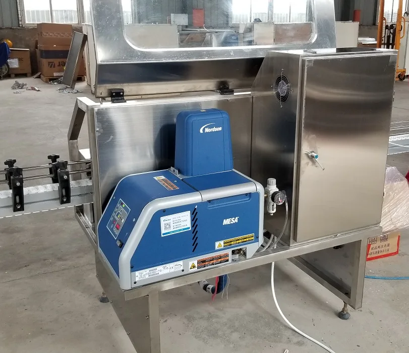 High speed Drinking straw applicator, straw applicator machine