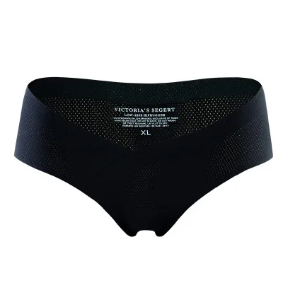 
Summer Low Waist Belly Care Ice Silk Breathable Mesh No Line Maternity Nursing Panties 