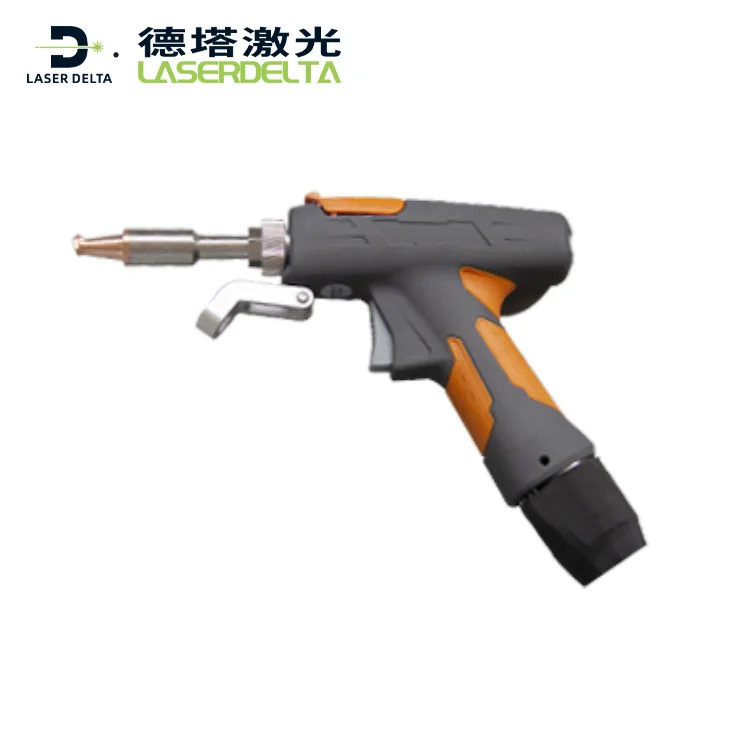 Welding Machine Parts Handheld Laser Welding Gun Double Wire Feed SUP Fiber Laser Weldiing Gun