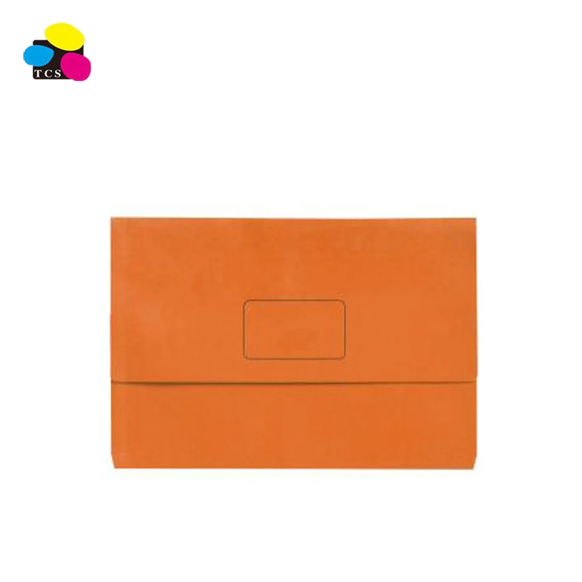 High quality Orange A3 size Standard Manila paper  180 sheets  Half flap document wallet with Expansion