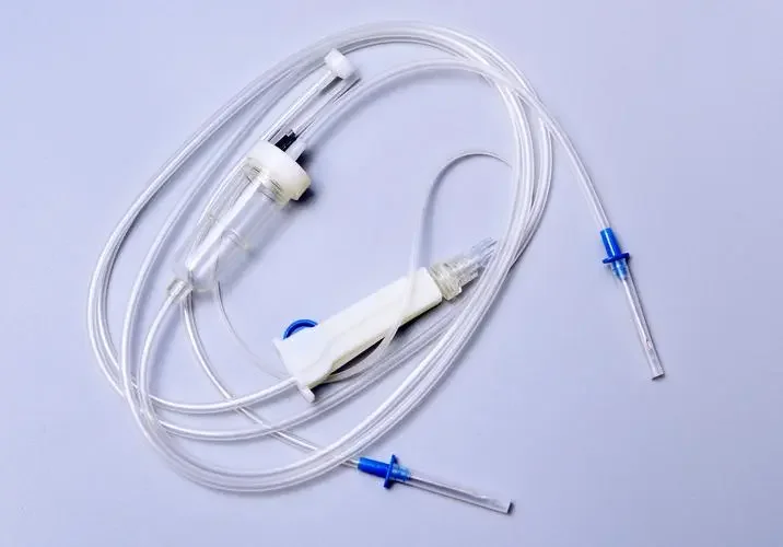 Pediatric Sterile Infusion IV Sets with Flow Regulators
