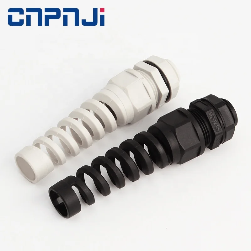 High Quality Type PG Spiral Cable Gland with Strain Relief