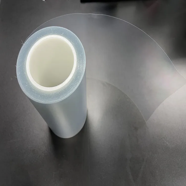 Manufactory Wholesales Transparent single side PET fluorine release film with Low price