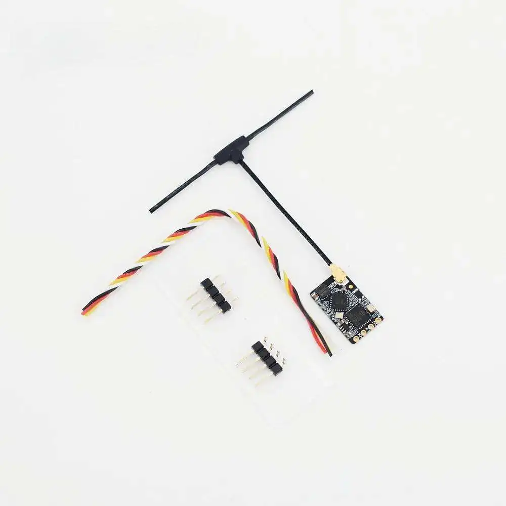 BAYCK ELRS 915MHz / 2.4GHz NANO ExpressLRS Receiver with T type Antenna Support Wifi upgrade for RC FPV Traversing Drones Parts