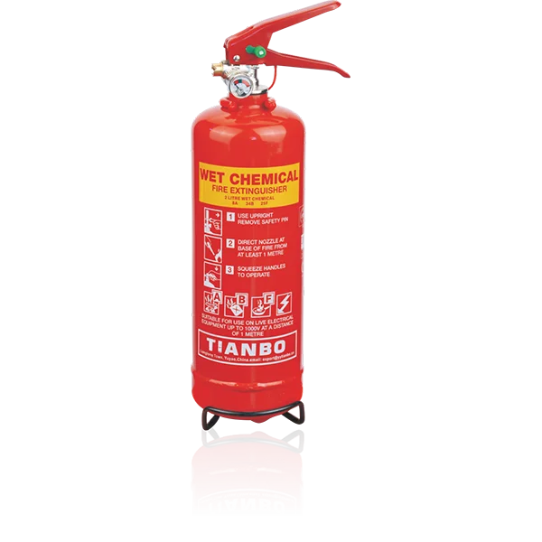 2L wet chemical fire extinguisher for kitchen fire fire prevention