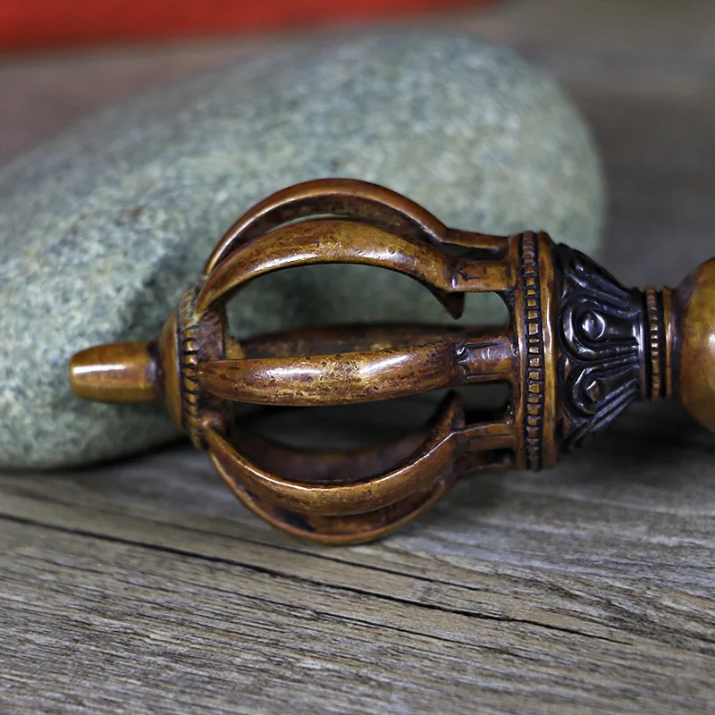 The Buddhist Articles Nepalese Handmade Nine-strand dorje vajra