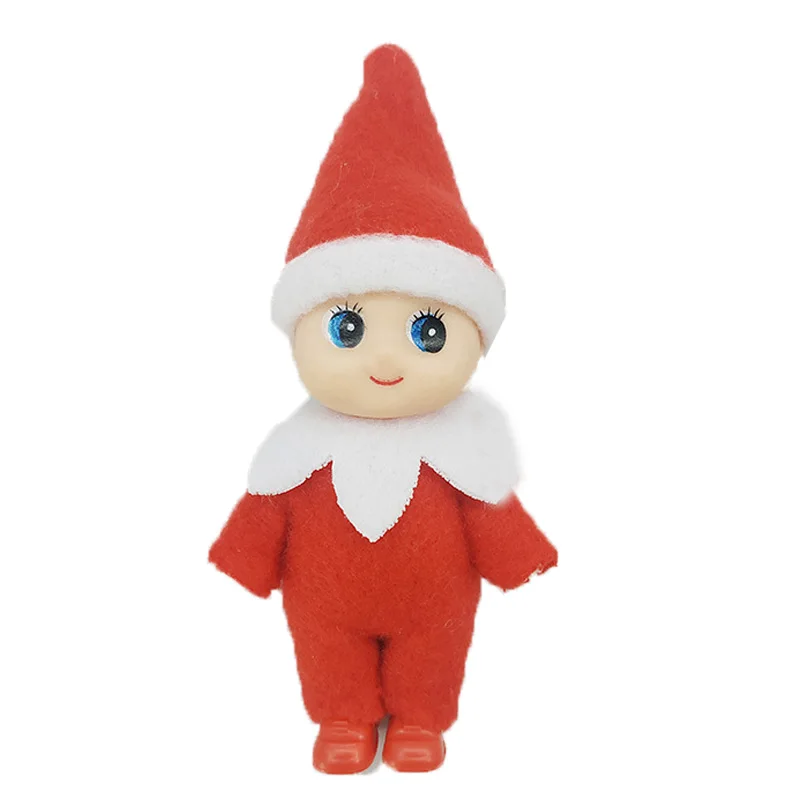 Merry Christmas Elf Clothes Christmas Plush Elf Toy Elf Doll Plush Dolls Tiny Christmas Novelty Toys