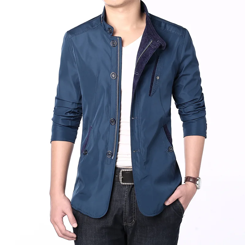 
Custom Logo 2021Spring and Autumn Outdoor Coat side seam sidekick slim fit youth cotton ripped leisure zipper in stock jacket 