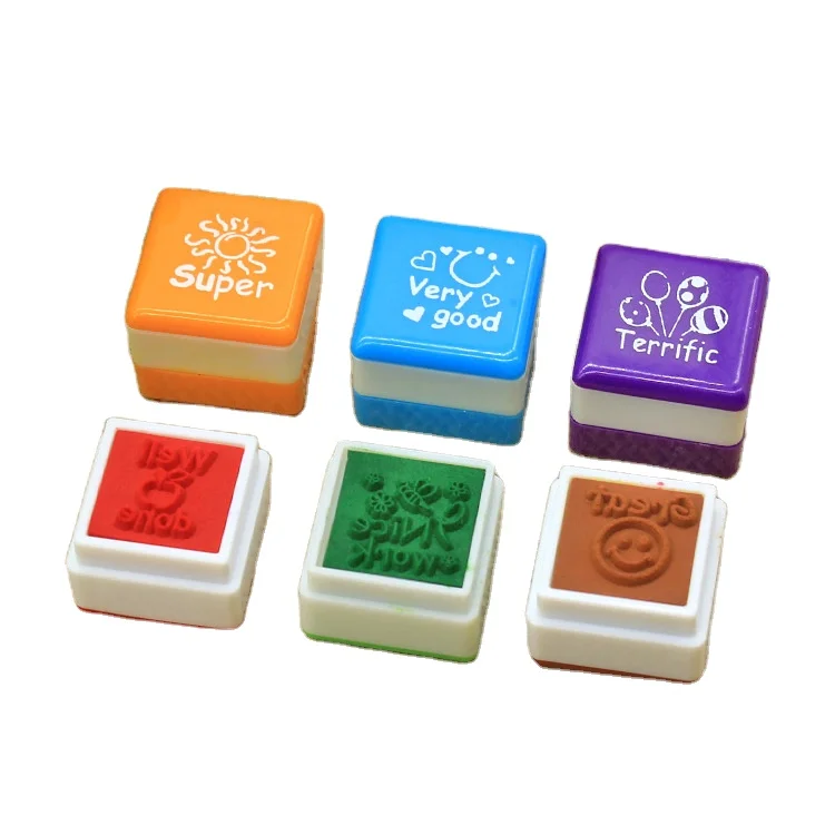 2023 new kids self inking stamp,lovely toy stamp  stamp for children
