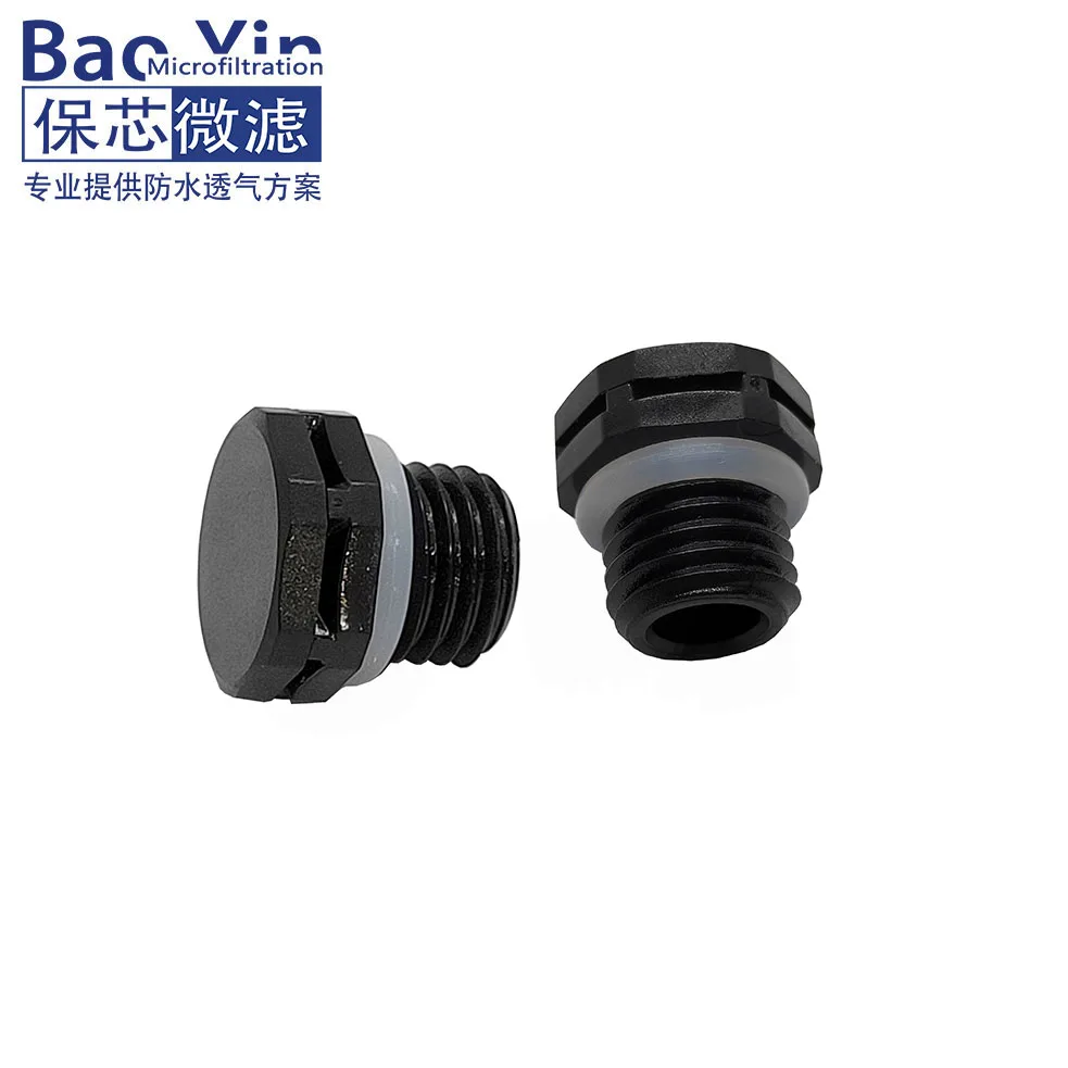 Pressure Release Valve M12*1.5 Thread  plastic Screw Protective Vents