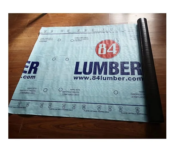 Customized print Waterproof roll membrane synthetic roofing underlayment U.S. local warehouse delivery