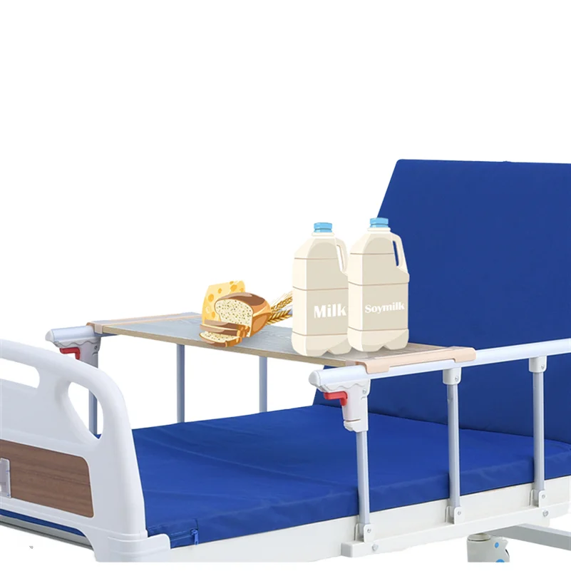 High Quality Simple Manual 2-Crank Adjustable Hospital Bed Metal Nursing Bed For Home Use Hospital Care Bed Bestseller