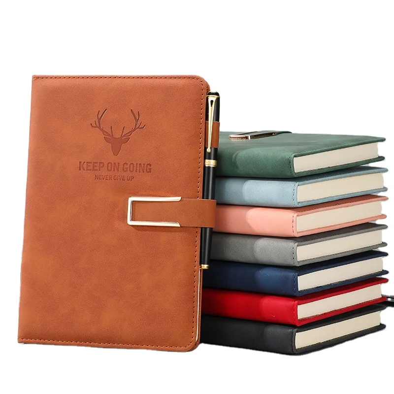 Simple notebook Custom book A5 Business Gift Set Meeting Minutes Thickened notepad Student notebook