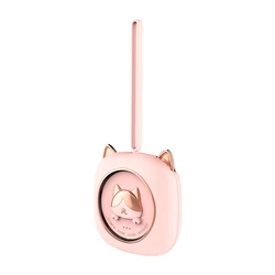 Wholesale Custom  Cartoon Pet Cute Cat 3600mAh Portable Mini Electric USB Type C Rechargeable Hand Warmer Power Bank
