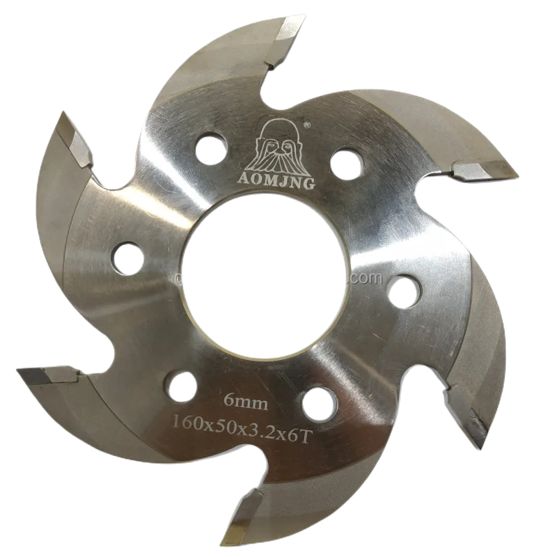 China manufacturer 160mm 6 teeth ultra short joint depth finger joint cutter for wood joint