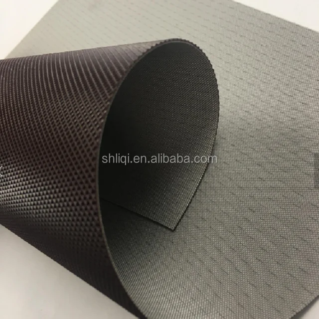 PU diamond pattern industrial belt is non-slip and suitable for food assembly line low-angle climbing conveying