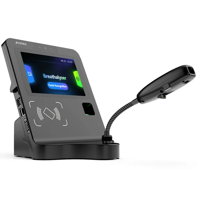 Professional Facial Recognition Alcohol Breath Tester model AlcoZero Q5 Workplace Alcohol Breathalyzer