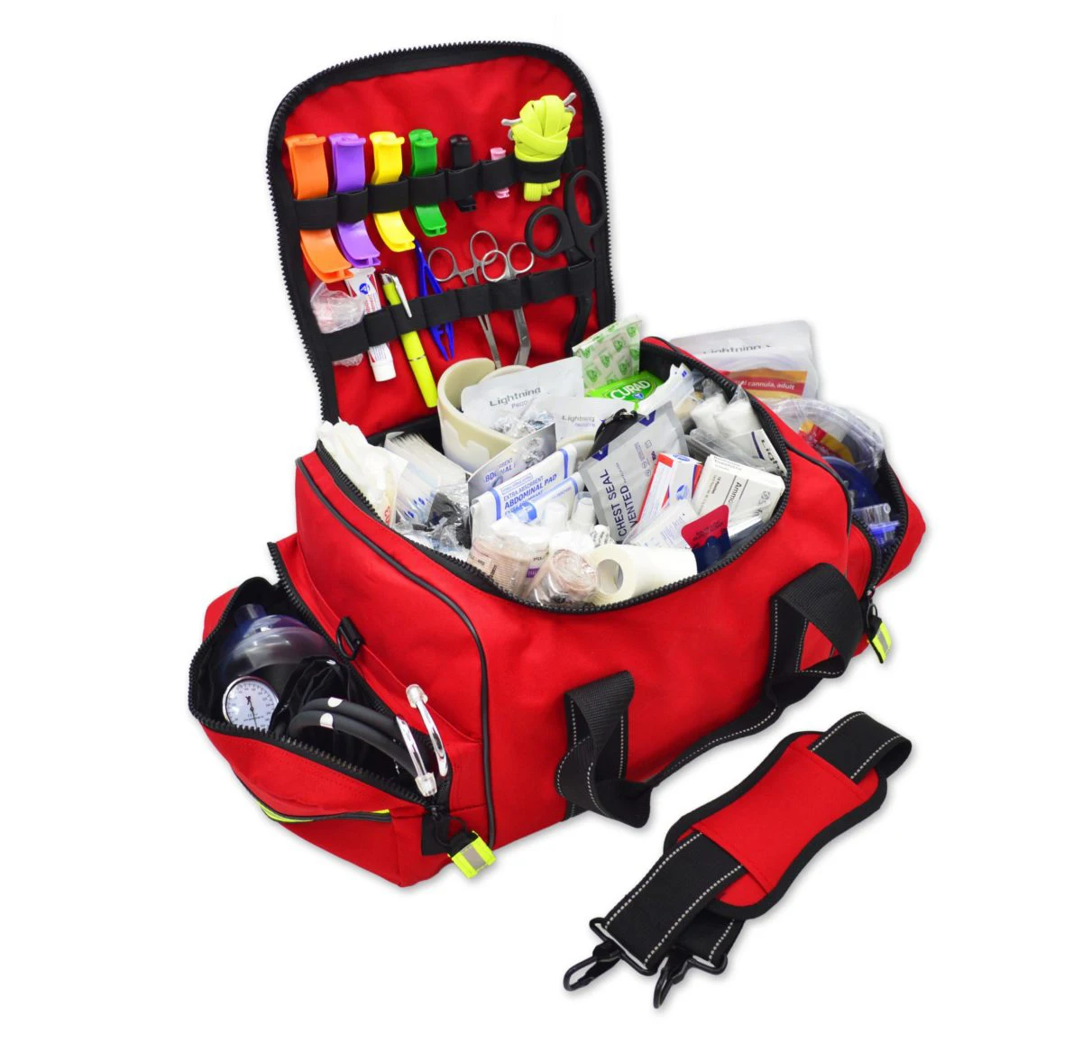 Custom Medical First Aid Bag Kit Outdoor Nurse Trauma Emergency Bag Outdoor Hiking Emergency Survival Kit