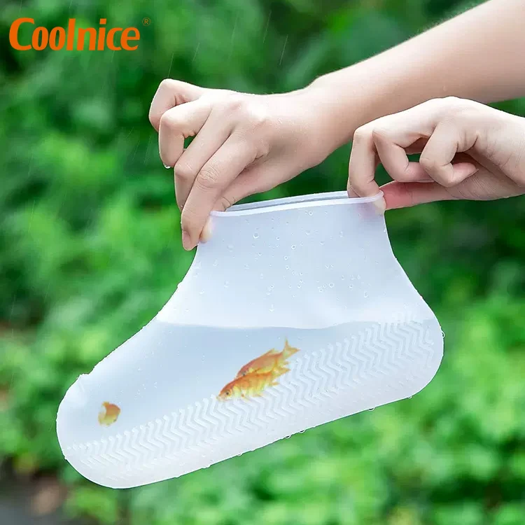 Amazon top sell silicone rain shoes cover water resistant rain waterproof shoes for rain season