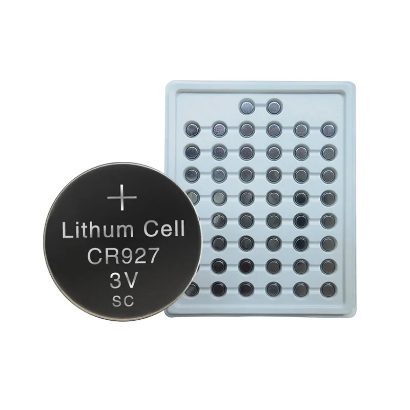 High quality watch button cell 3v non rechargeable lithium battery cr927
