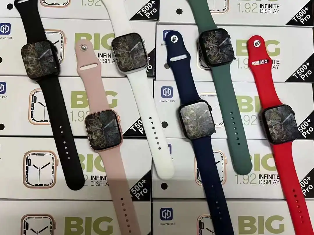 2022 best selling smartwatch t900 pro max L with magnetic charging  t55 Series 8 smartwatch i7 pro max d20y68 t500