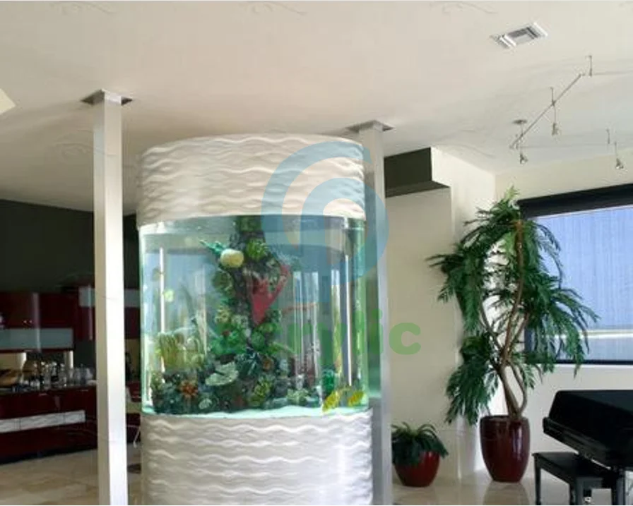 PG Home Made Red Sea Farming Aquarium Big Acrylic Fish Tank