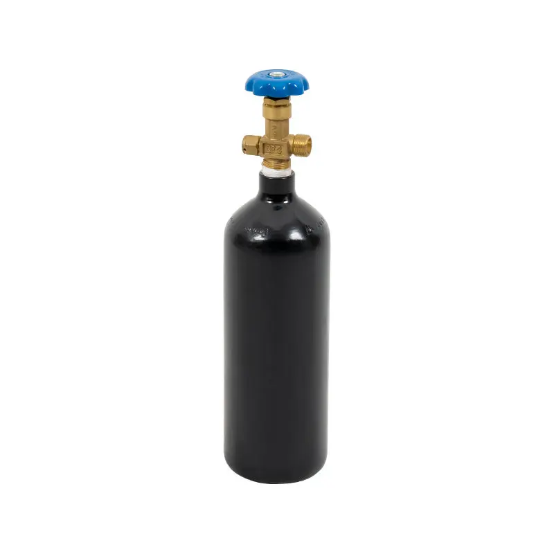 Дешевая цена, высокое давление, аргон, кислород, азот и CO2, 3 кг, бесшовный стальной цилиндр с аксессуарами для промышленного использования