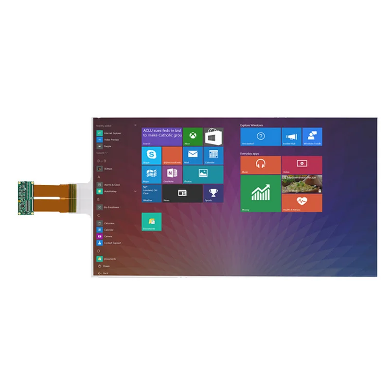 
transparent lcd touch screen 32inch USB interactive touch screen foil film 