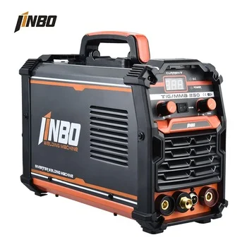 JINBO Однофазный AC 220V 200 Amp MOS инвертор DC pulse TIG сварочный аппарат для алюминия нержавеющей стали