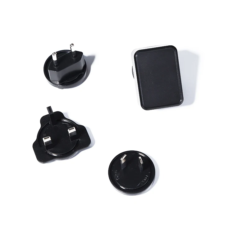 projector use 5v2000mA universal type power adapter 2.4a with interchangeable US/EU/AU/UK plugs