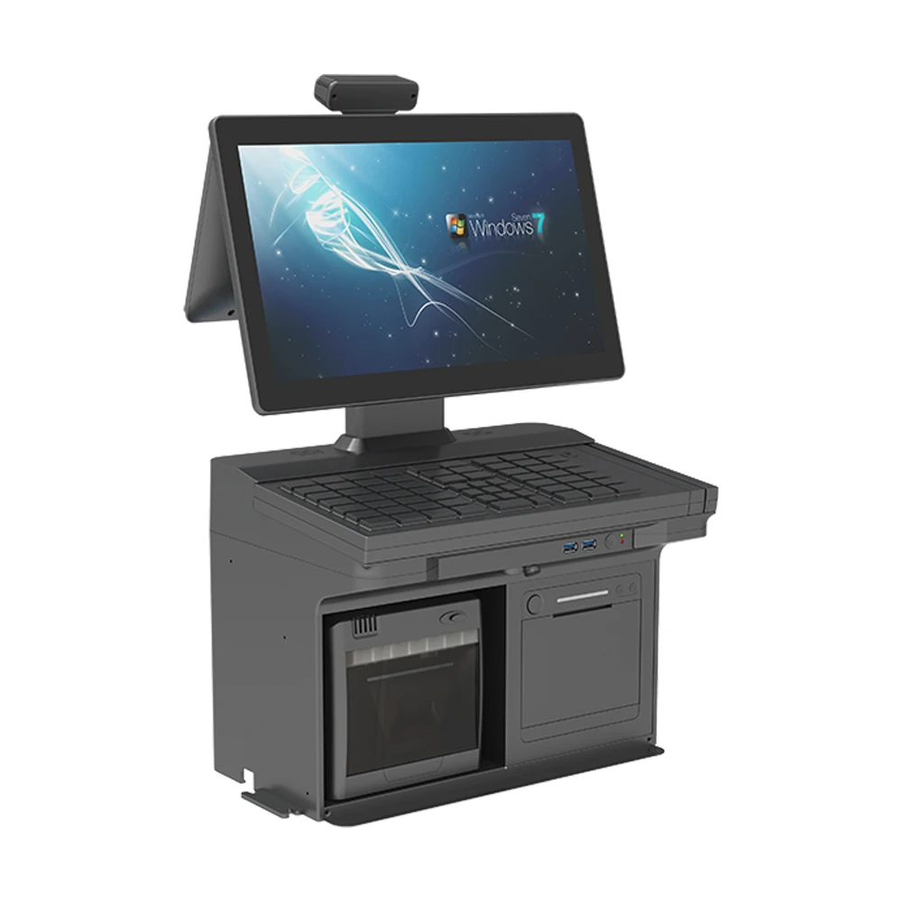 Оптовая продажа OEM производитель Pos-система 15 6 дюймов монитор POS-система терминал POS-системы все в одном Windows J6412 четырехъядерный 8 ГБ