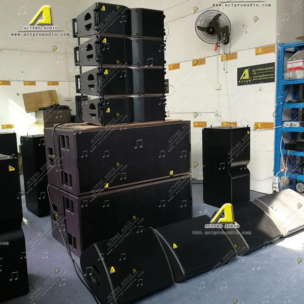 Actpro PRO Audio KR208  dual 8 inch Line Array Speaker PA Speaker SB28 dual 18 inch Subwoofer