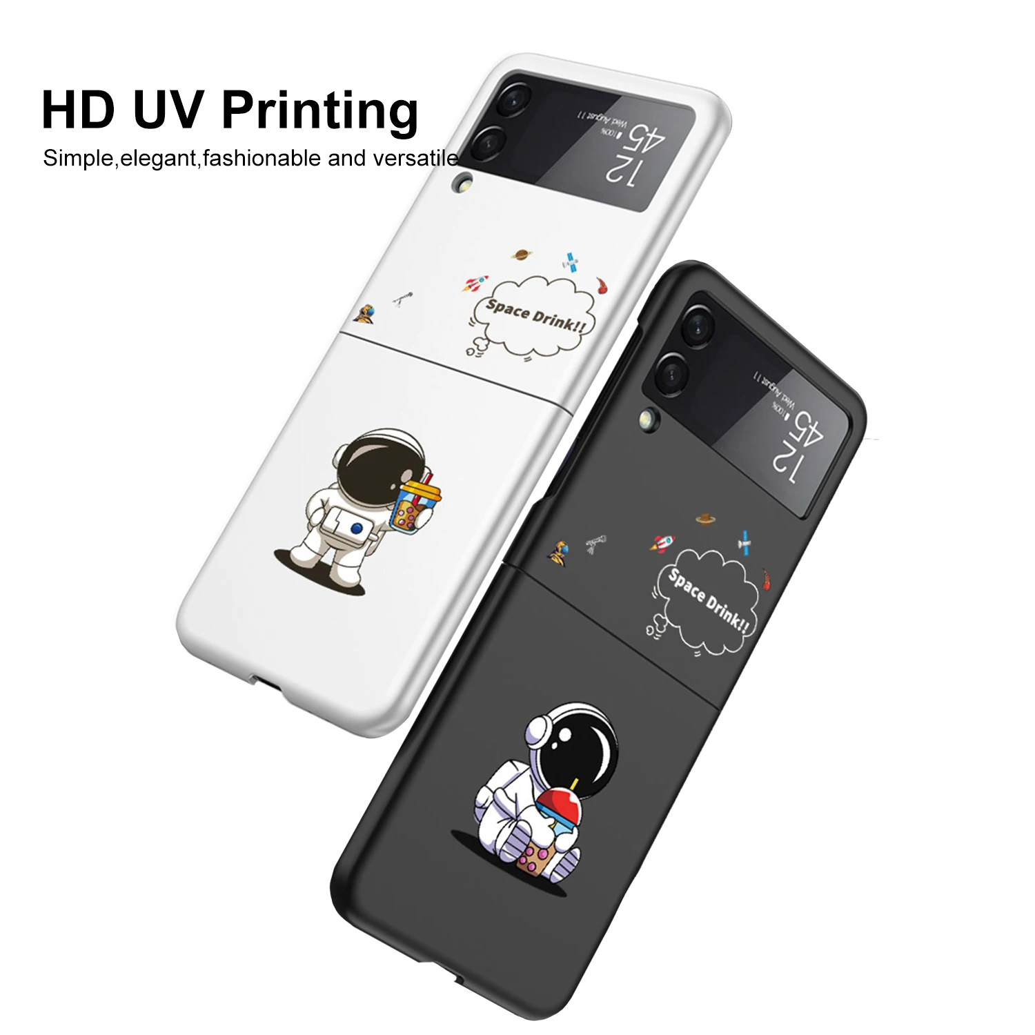 Подходит для Samsung galaxy z flip 3 чехол из поликарбоната матовый ударопрочный жесткий чехол складной чехол для мобильного телефона по заводской цене