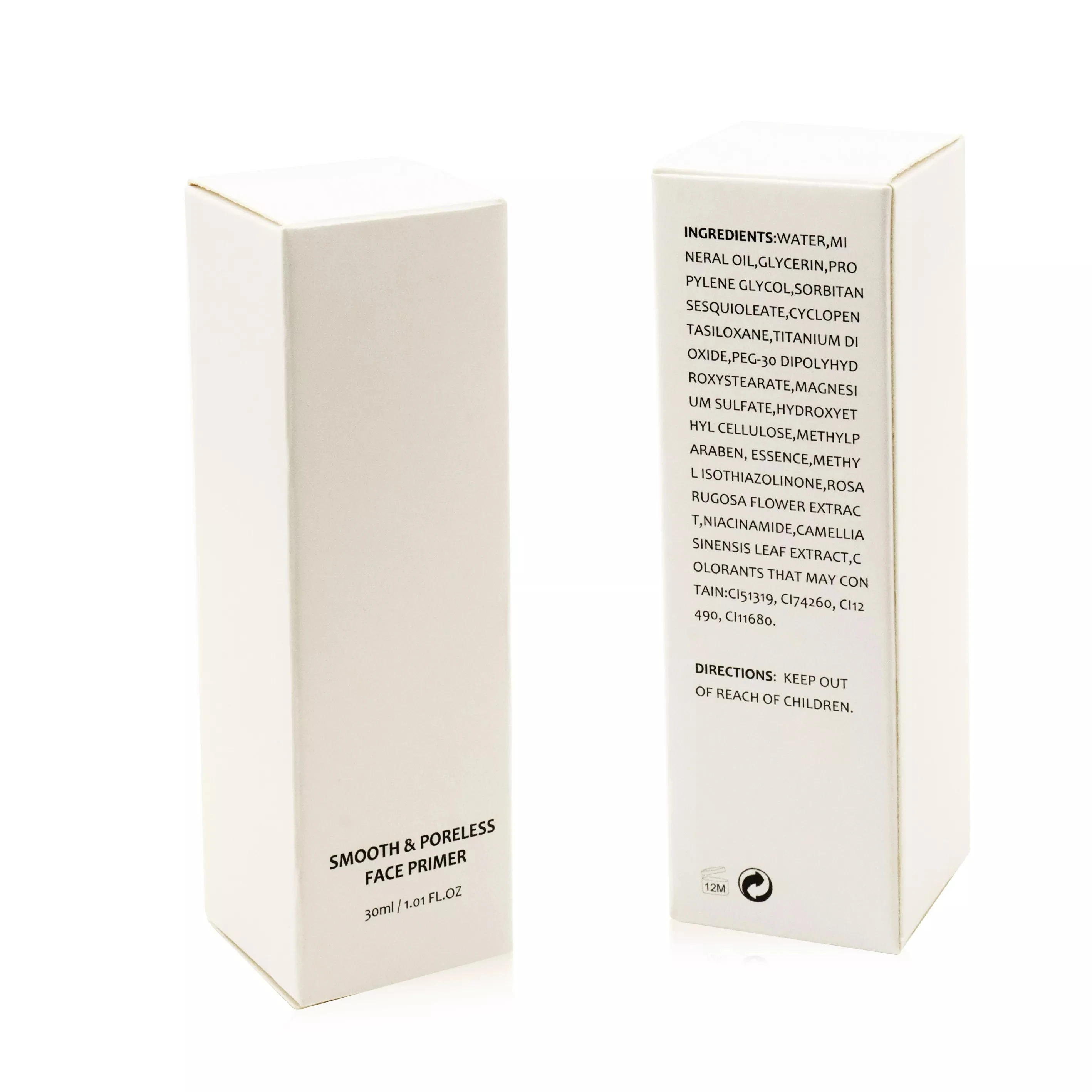 30ml Face Primer Base Custom Private Label Makeup Primer Cream Facial Liquid Makeup Foundation Primer