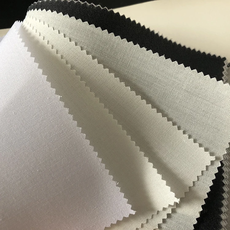 
100% cotton fusible interlining for shirts Anti-wrinkle business shirt fine twill cotton-polyester blended woven fabric 