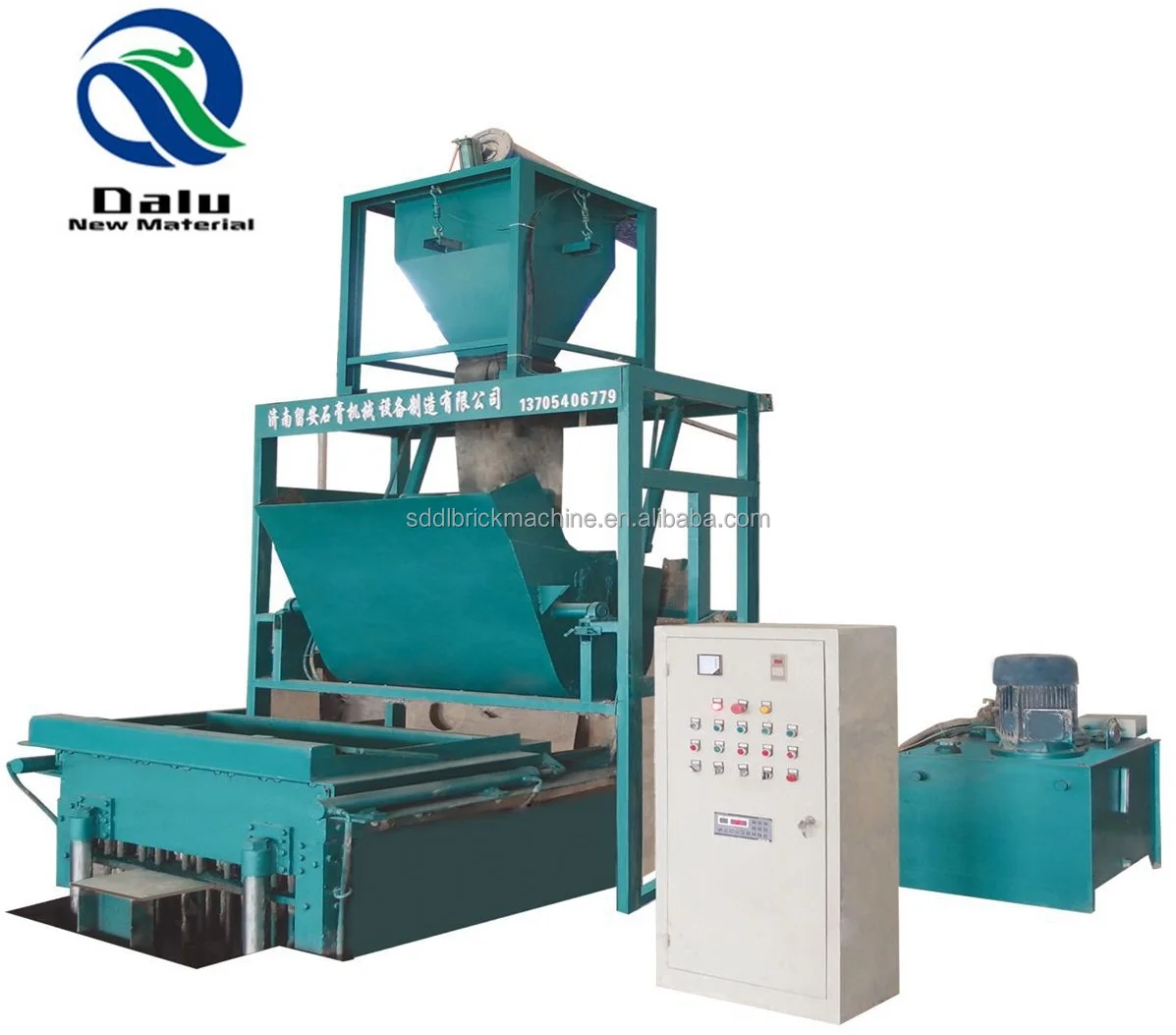Gypsum decorating block making machine