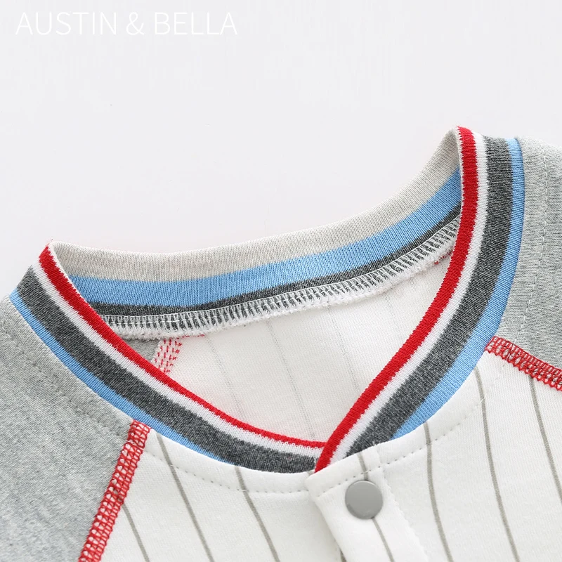 AustinBella boutique 0-24 months newborn baby romper jumpsuit 100% cotton babies clothes  babies wears newborn