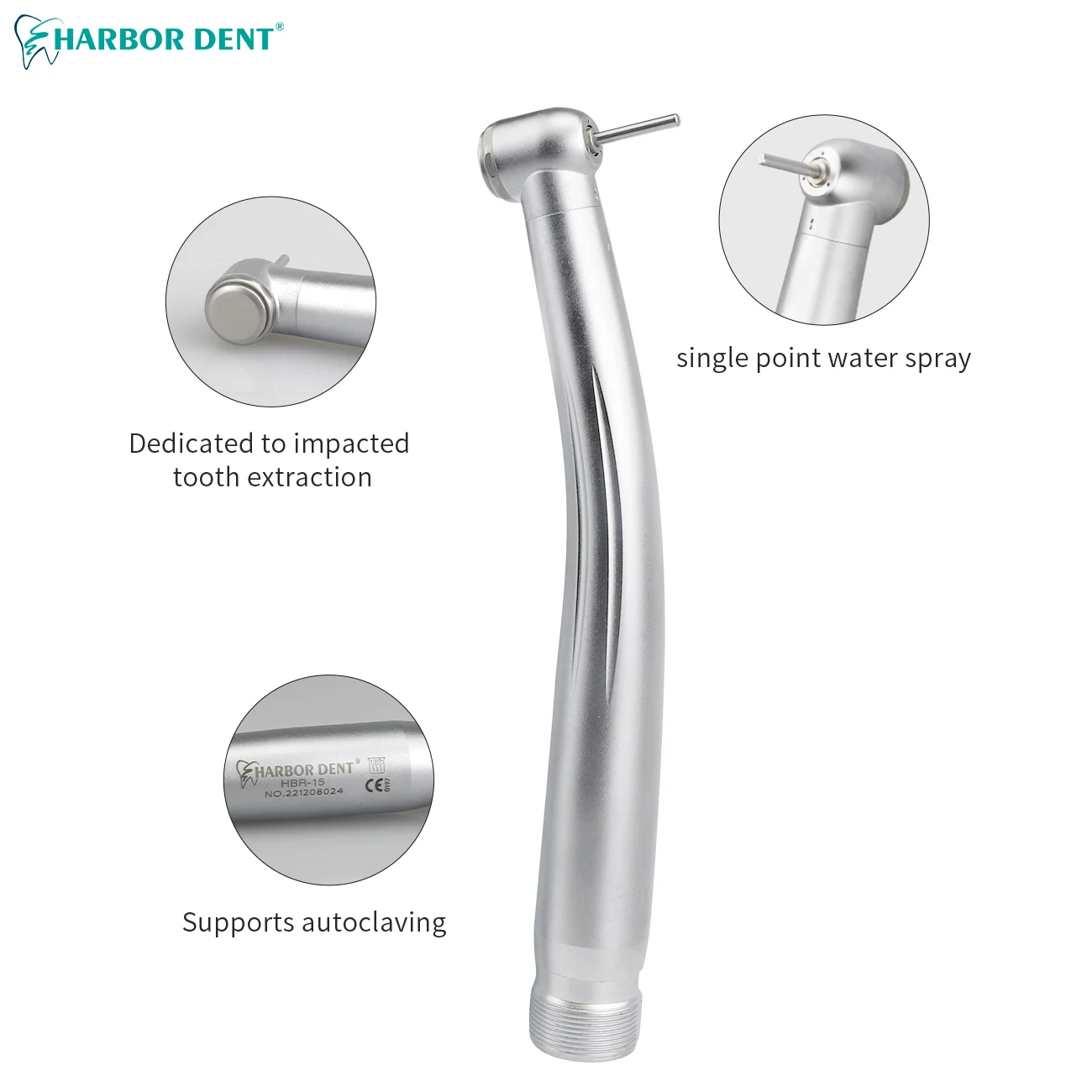 Single Water Spray Push Button Turbine Cartridge Rotor 2/4Holes Dental High Speed Handpiece For Dentist Equipment