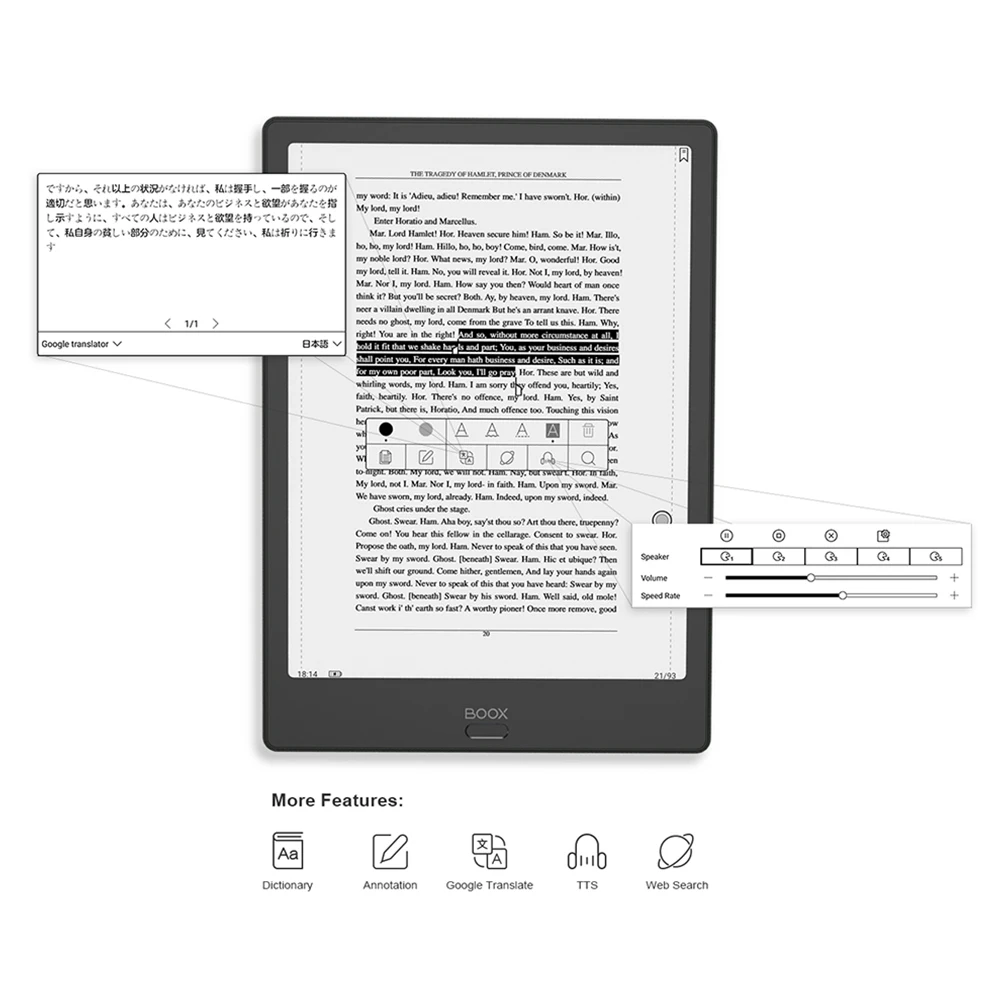 
ONYX BOOX 10.3 inch big screen ebook reader graphic tablet with wacom pen looking for global distributor 