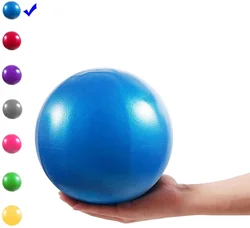 25cm Eco Durable Pilates ball,9 Inch Small Custom Logo Printed 25cm mini Pilates Workout Fit ball PVC inflatable yoga ball