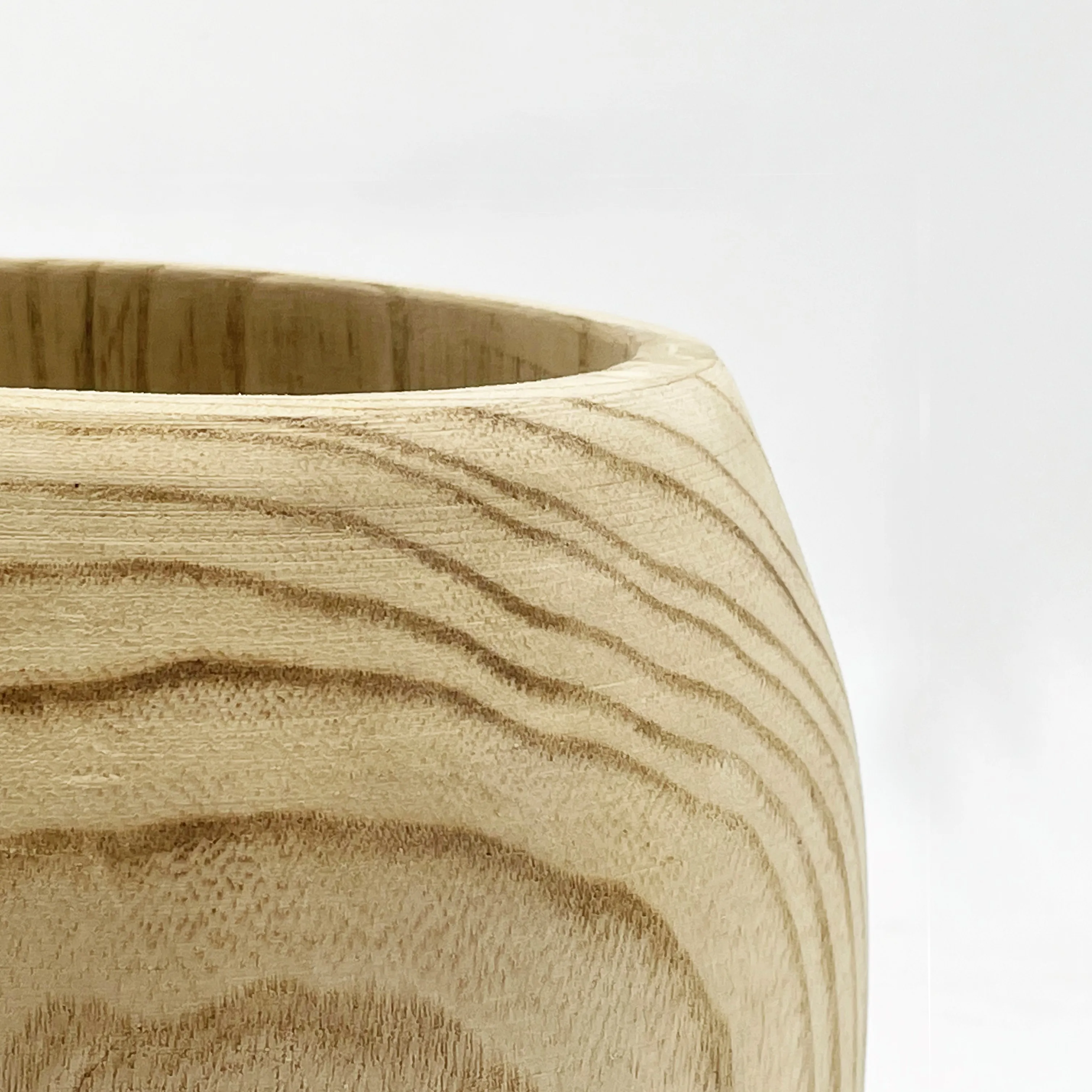 Custom rustic paulownia Wood Vases Natural Wood Flower Vases Home Decor